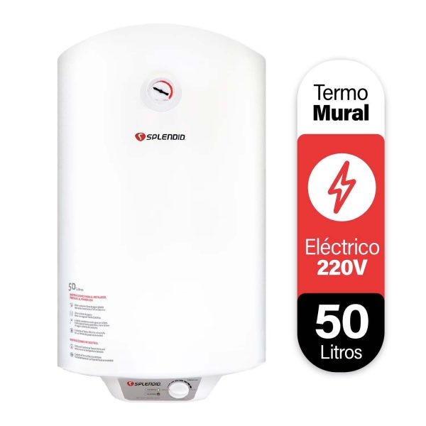 Termo eléctrico mural 50 litros Splendid