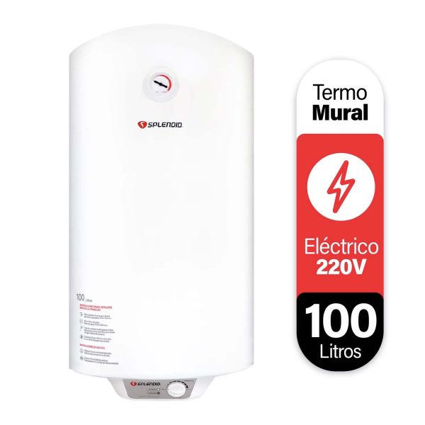 Termo eléctrico mural 100 litros Splendid