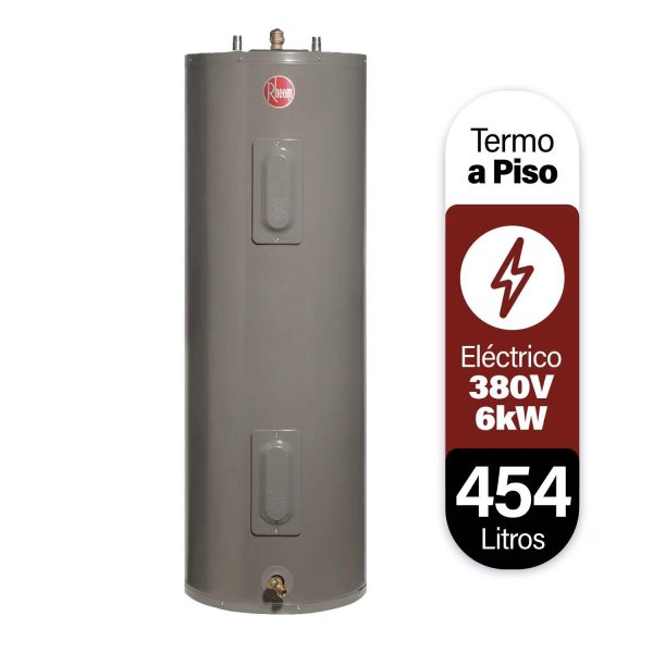 Termo eléctrico de piso 454 litros 380V 6kW Rheem